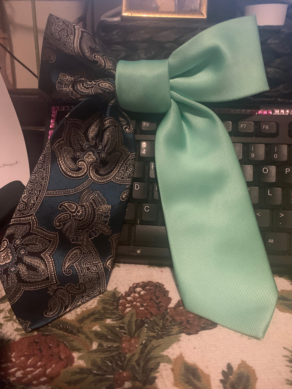 Bow Tie Necklace