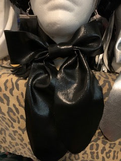 The Signature Leather Bowtie